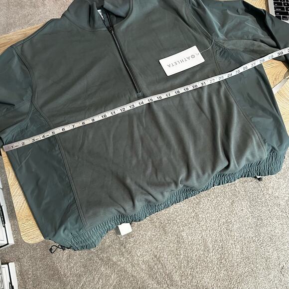 Athleta Triumph Hybrid Half Zip Sweatshirt XL - Picture 11 of 12